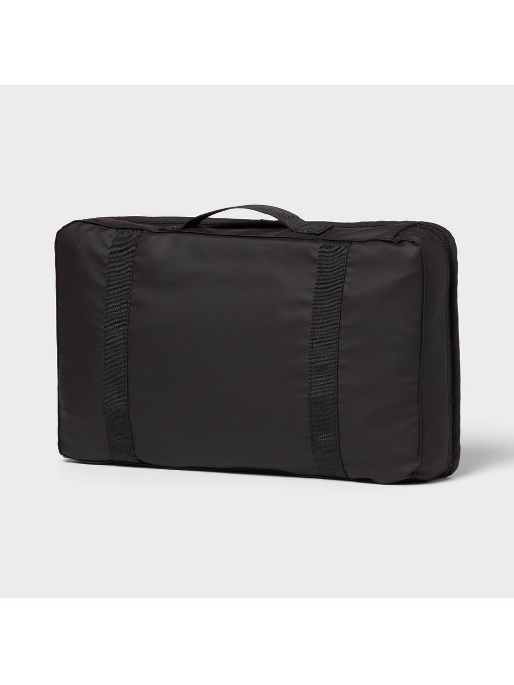 Black Convertible Collapsable Tote with Wheels - Picture 2 of 4